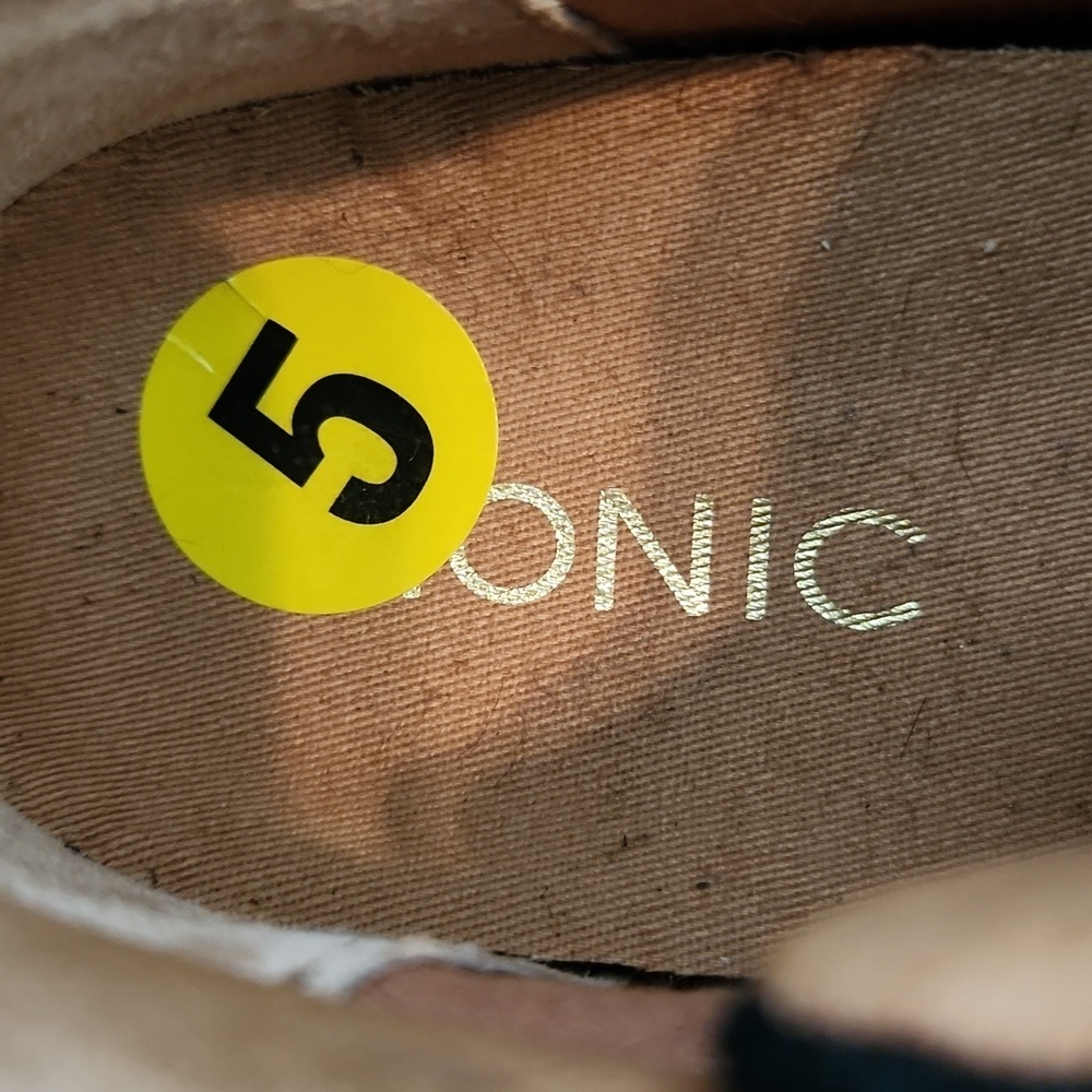 Vionic Jenning Suede Black High Top Sneakers - Picture 7 of 8